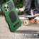 iPhone 13 Pro Max Camshield Shockproof Life Waterproof Dustproof Metal Case with Holder  - Green