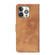 iPhone 13 Pro Antelope Texture Magnetic Buckle Horizontal Flip PU Leather Case with Card Slots & Wallet & Holder  - Brown