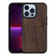 iPhone 13 Pro Wood Veneer TPU Shockproof Phone Case  - Walnut