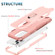 iPhone 13 Pro 3 in 1 PC + TPU Phone Case with Ring Holder  - Pink