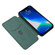 iPhone 13 Pro Carbon Fiber Texture Horizontal Flip TPU + PC + PU Leather Case with Card Slot  - Green