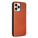 iPhone 13 Pro Carbon Fiber Texture Horizontal Flip TPU + PC + PU Leather Case with Card Slot  - Brown