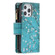 iPhone 13 Pro Colored Drawing Pattern Zipper Horizontal Flip Leather Case with Holder & Card Slots & Wallet  - Plum Blossom