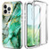 iPhone 13 Pro 360 Full Body Painted Phone Case  - Marble L12