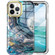 iPhone 13 Pro 360 Full Body Painted Phone Case  - Marble L09