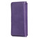 iPhone 13 Pro Multifunctional Magnetic Copper Buckle Horizontal Flip Solid Color Leather Case with 10 Card Slots & Wallet & Holder & Photo Frame  - Purple