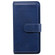 iPhone 13 Pro Multifunctional Magnetic Copper Buckle Horizontal Flip Solid Color Leather Case with 10 Card Slots & Wallet & Holder & Photo Frame  - Dark Blue