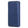 iPhone 13 Pro Multifunctional Magnetic Copper Buckle Horizontal Flip Solid Color Leather Case with 10 Card Slots & Wallet & Holder & Photo Frame  - Dark Blue