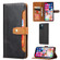 iPhone 13 Pro Calf Texture Double Fold Clasp Horizontal Flip Leather Case with Photo Frame & Holder & Card Slots & Wallet  - Black