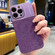 iPhone 13 Pro Magsafe Magnetic Metallic Glitter Powder Shockproof Phone Case - Purple