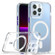 iPhone 13 Pro Cat-eye TPU + Acrylic Magsafe Phone Case  - Purple