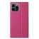 iPhone 13 Pro ViLi DMX Series Shockproof Magsafe Magnetic Horizontal Flip Leather Phone Case  - Rose Red