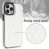 iPhone 13 Pro Double Buckle Rhombic PU Leather Phone Case - White