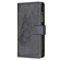 iPhone 13 Pro Flying Butterfly Embossing Pattern Zipper Horizontal Flip Leather Case with Holder & Card Slots & Wallet  - Black