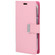 iPhone 13 Pro GOOSPERY RICH DIARY Crazy Horse Texture Horizontal Flip Leather Case with Holder & Card Slots & Wallet  - Pink