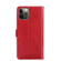 iPhone 13 Pro Zipper Bag PU + TPU Horizontal Flip Leather Case with Holder & Card Slot & Wallet & Lanyard  - Red