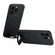 iPhone 13 Pro SULADA Folding Holder Lambskin Texture MagSafe Phone Case - Black