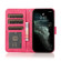iPhone 13 Pro Retro 2 in 1 Detachable Magnetic Horizontal Flip TPU + PU Leather Case with Holder & Card Slots & Photo Frame & Wallet  - Rose Red