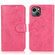 iPhone 13 Pro Retro 2 in 1 Detachable Horizontal Flip Leather Case with Card Slots & Wallet  - Pink
