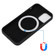 iPhone 13 Pro Shockproof Silicone Magnetic Magsafe Case  - Black