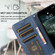 iPhone 13 Pro Retro 2 in 1 Detachable Horizontal Flip Leather Case with Card Slots & Wallet  - Dark Blue