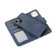 iPhone 13 Pro Retro 2 in 1 Detachable Horizontal Flip Leather Case with Card Slots & Wallet  - Dark Blue