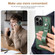 iPhone 13 Pro Suteni 215 Wrist Strap PU Phone Case  - Green