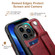 iPhone 13 Pro Suteni 215 Wrist Strap PU Phone Case  - Red