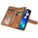 iPhone 13 Pro Multifunctional Phone Leather Case with Card Slot & Holder & Zipper Wallet & Photo Frame  - Brown