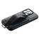 iPhone 13 Pro Suteni H13 Card Wallet Wrist Strap Holder PU Phone Case - Blue
