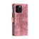 iPhone 13 Pro Multi-Card Totem Zipper Leather Phone Case - Pink