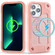 iPhone 13 Pro Colorful Magsafe Magnetic Phone Case  - Rose Gold