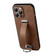 iPhone 13 Pro SULADA Cool Series PC + Leather Texture Skin Feel Shockproof Phone Case   - Brown