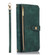 iPhone 13 Pro Dream 9-Card Wallet Zipper Bag Leather Phone Case - Green