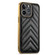 iPhone 13 Pro Suteni Plating Leather Soft TPU Phone Case - Black