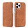 iPhone 13 Pro LC.IMEEKE Hon Ancient Series Horizontal Flip Leather Case with Holder & Card Slot  - Brown