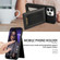 iPhone 13 Pro N.BEKUS Vertical Flip Card Slot RFID Phone Case  - Black