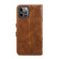 iPhone 13 Pro Calf Texture Buckle Horizontal Flip Leather Case with Holder & Card Slots & Wallet  - Brown