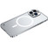 iPhone 13 Pro Metal Frame Frosted PC Shockproof Magsafe Case  - Silver