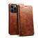 iPhone 13 Pro Baroque Simple Horizontal Flip Leather Case with Holder & Card Slots & Wallet  - Light Brown