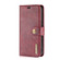 iPhone 13 Pro DG.MING Crazy Horse Texture Flip Detachable Magnetic Leather Case with Holder & Card Slots & Wallet  - Red