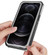 iPhone 13 Pro Waterproof Dustproof Shockproof Transparent Acrylic Protective Case  - Black