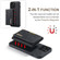 iPhone 13 Pro DG.MING M2 Series 3-Fold Card Bag Shockproof Case with Wallet & Holder Function  - Black