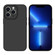 iPhone 13 Pro Liquid Silicone MagSafe Precision Hole Phone Case - Black