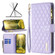 iPhone 13 Pro Diamond Lattice Zipper Wallet Leather Flip Phone Case  - Purple