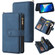iPhone 13 Pro Skin Feel PU + TPU Horizontal Flip Leather Case with Holder & 15 Cards Slot & Wallet & Zipper Pocket & Lanyard  - Blue