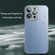 iPhone 13 Pro PC Crystal Clear Frosted Magnetic Magsafe Phone Case - Blue