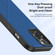 iPhone 13 Pro ROCK Element Plus TPU + PC Shockproof Protective Case with Folding Holder  - Blue