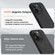 iPhone 13 Pro LK MagSafe Magnetic Silicone Phone Case - Black