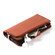 iPhone 13 Pro Microfiber Zipper Horizontal Flip Leather Case with Holder & Card Slots & Wallet  - Brown